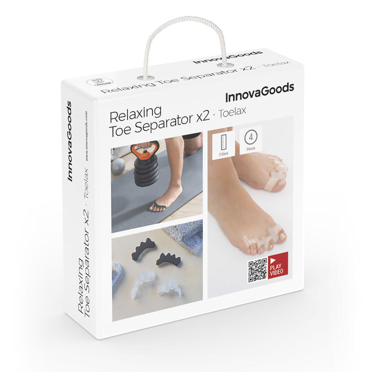 🦶 Separadores de Dedos – Comodidad y Corrección para Tus Pies